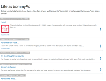 Tablet Screenshot of lifeasmommymo.blogspot.com