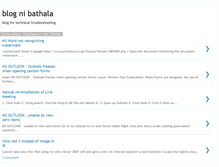 Tablet Screenshot of blognibathala.blogspot.com