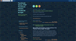 Desktop Screenshot of facebook-clone.blogspot.com