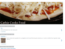 Tablet Screenshot of cathiecooksfood.blogspot.com