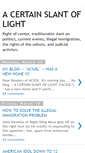 Mobile Screenshot of acertainslantoflight.blogspot.com