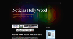 Desktop Screenshot of noticiashollywoodnoticias.blogspot.com
