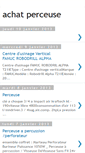 Mobile Screenshot of achatperceuse.blogspot.com