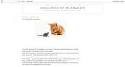 Desktop Screenshot of anecdotes-of-mundanity.blogspot.com