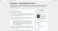 Desktop Screenshot of capnetix.blogspot.com