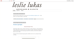 Desktop Screenshot of leslielukas.blogspot.com