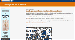 Desktop Screenshot of designed-to-a-maze.blogspot.com