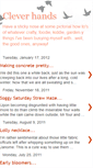 Mobile Screenshot of cleverhands.blogspot.com