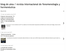 Tablet Screenshot of alea-blog.blogspot.com