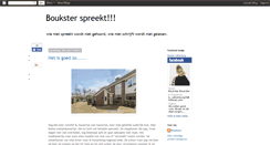 Desktop Screenshot of boukster-spreekt.blogspot.com