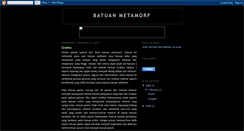 Desktop Screenshot of batuan-metamorf.blogspot.com