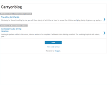 Tablet Screenshot of carryonblog.blogspot.com