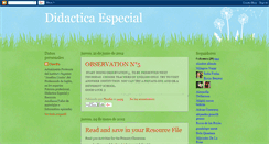 Desktop Screenshot of didacticaespecial-claudia.blogspot.com