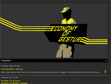 Tablet Screenshot of economyofgesture-economyofgesture.blogspot.com