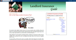 Desktop Screenshot of landlord-insurances.blogspot.com