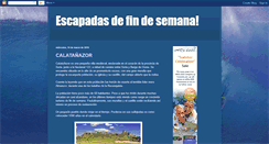 Desktop Screenshot of escapadaseuropa.blogspot.com