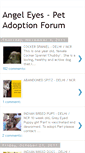 Mobile Screenshot of angeleyespetadoption.blogspot.com