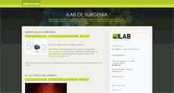 Desktop Screenshot of ilabsurgenia.blogspot.com
