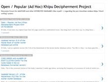 Tablet Screenshot of pop-khipu-project.blogspot.com