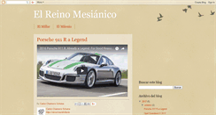 Desktop Screenshot of elreinomesianico.blogspot.com