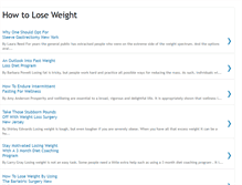 Tablet Screenshot of howtoloseweight90.blogspot.com