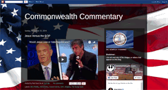 Desktop Screenshot of commonwealthcommentary.blogspot.com