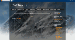 Desktop Screenshot of ipodtouch4series.blogspot.com