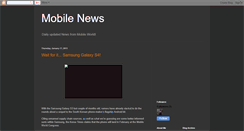 Desktop Screenshot of mobileonline.blogspot.com