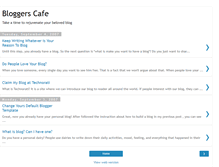 Tablet Screenshot of bloggers-cafe.blogspot.com