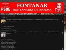 Tablet Screenshot of fontanardeleresma.blogspot.com