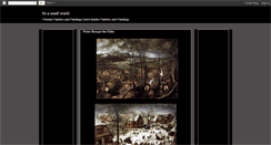 Desktop Screenshot of itsasmallplace.blogspot.com