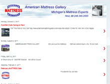 Tablet Screenshot of americanmattressgallery.blogspot.com