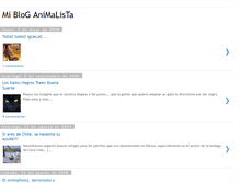Tablet Screenshot of mi-blog-animalista.blogspot.com