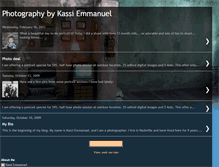 Tablet Screenshot of kassiemmanuel.blogspot.com