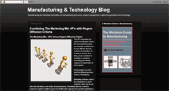 Desktop Screenshot of my-manufacturing-technology.blogspot.com