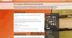 Desktop Screenshot of normativabibescolares.blogspot.com