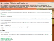 Tablet Screenshot of normativabibescolares.blogspot.com