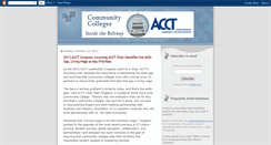 Desktop Screenshot of communitycollegebeltwaynews.blogspot.com