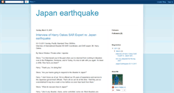 Desktop Screenshot of japanearthquake2011k9.blogspot.com