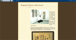 Desktop Screenshot of biografiajuliotalerico.blogspot.com