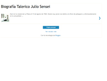 Tablet Screenshot of biografiajuliotalerico.blogspot.com