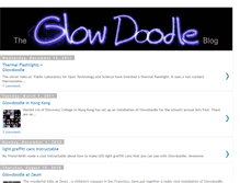 Tablet Screenshot of glowdoodle.blogspot.com