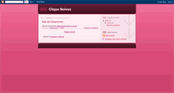 Desktop Screenshot of cliquenoivos.blogspot.com