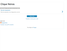 Tablet Screenshot of cliquenoivos.blogspot.com