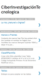 Mobile Screenshot of ciberinvestgaciontecnologica.blogspot.com