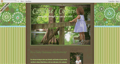 Desktop Screenshot of carolinegraceedwards.blogspot.com