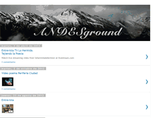 Tablet Screenshot of poetandesground.blogspot.com
