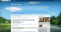 Desktop Screenshot of accesibilidadele.blogspot.com