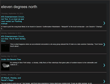 Tablet Screenshot of elevendegreesnorth.blogspot.com