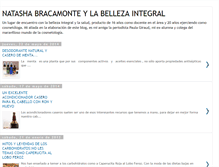 Tablet Screenshot of natashabracamonteylabelleza.blogspot.com